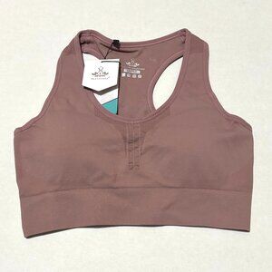 NWT HeathYoga High Impact Racerback Sports Bra